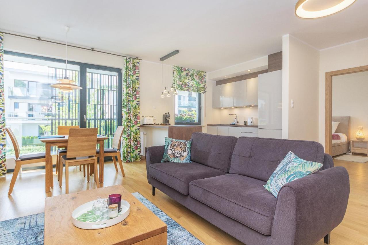 Pomorskie Apartamenty Bernadowska Green Deluxe Gdynia Bagian luar foto